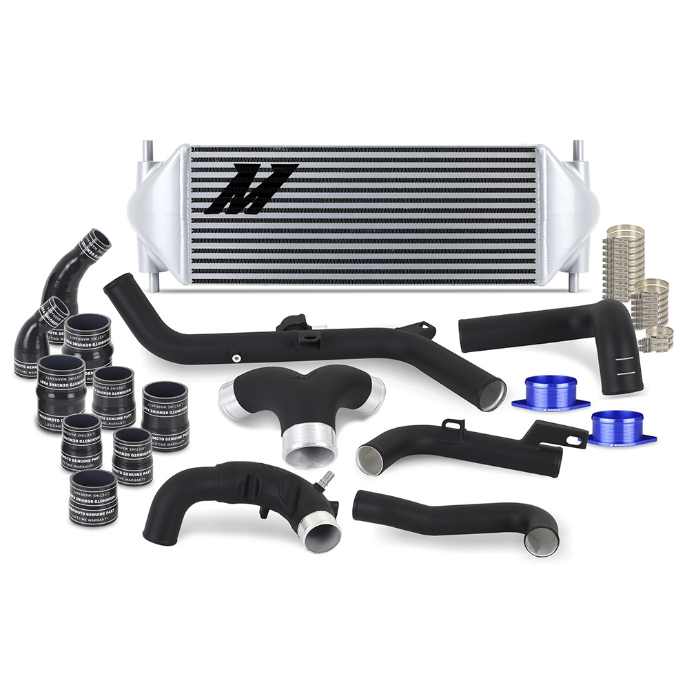 Mishimoto — Mishimoto 21+ Bronco 2.7 Stock Location INT Kit MWBK Pipes SL Cooler
Intercooler Kit - view 11